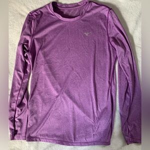 Purple athletic long sleeve